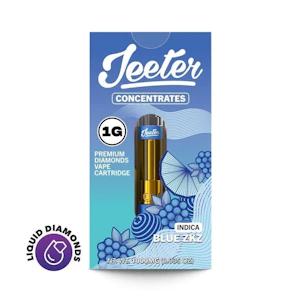 Jeeter - JEETER | BLUE ZKZ DIAMONDS - 510 THREAD | CARTRIDGE | 1G