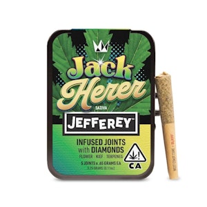 WEST COAST CURE - JEFFEREY INFUSED 5 PACK - JACK HERER .65G - WEST COAST CURE