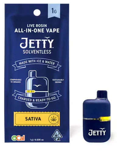 JETTY - JETTY - AIO - Blue Java - Solventless - Mini Tank - 1G Main Image