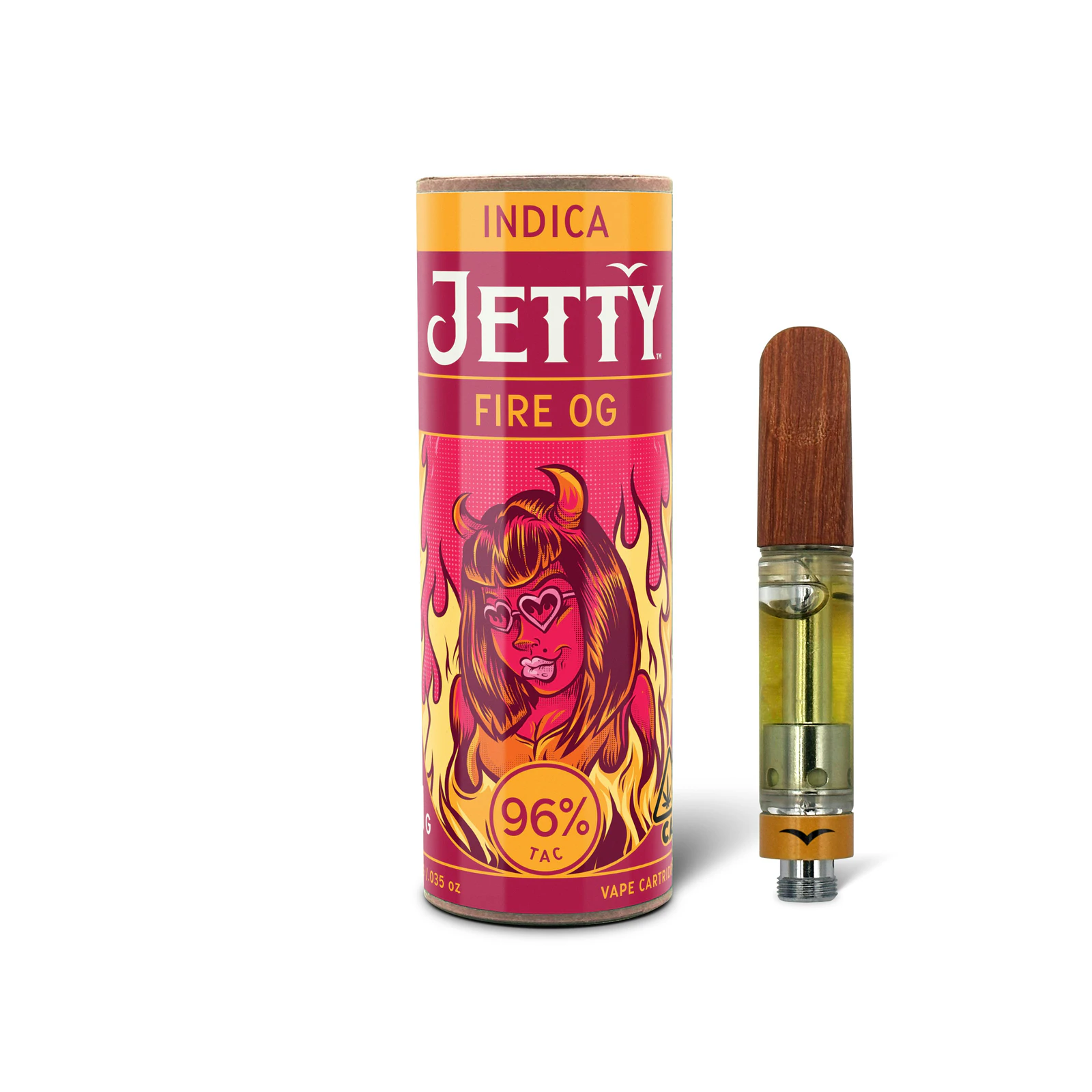 JETTY - JETTY | FIRE OG - 510 THREAD | CARTRIDGE | 1G Main Image