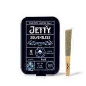 JETTY | GRAPES N CREAM SOLVENTLESS - INFUSED 5PK | PREROLL | 2.5G