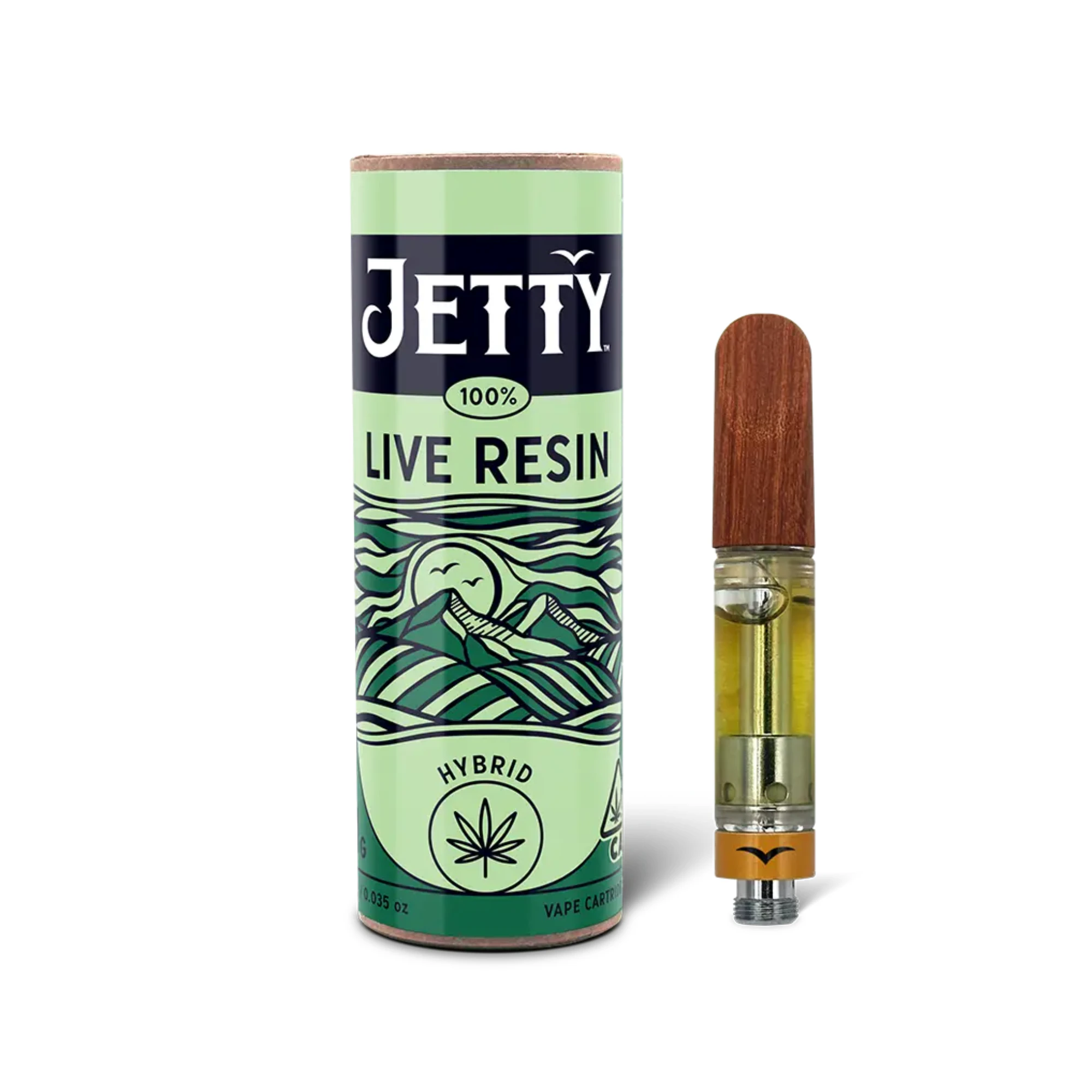 Jetty - Jetty | Hash Burger | Live Resin Cartridge | [1g] | Hybrid Main Image