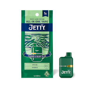 JETTY EXTRACTS - AIO (Mini Tank) - SFV OG (Live Resin) - 1g (H) - Jetty