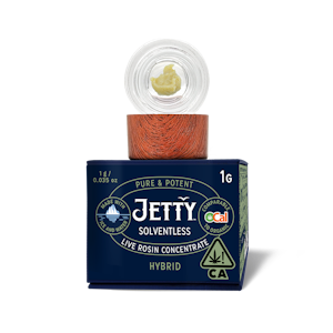 JETTY EXTRACTS - Gush Mintz - Live Rosin (OCAL) - 1g (H) - Jetty