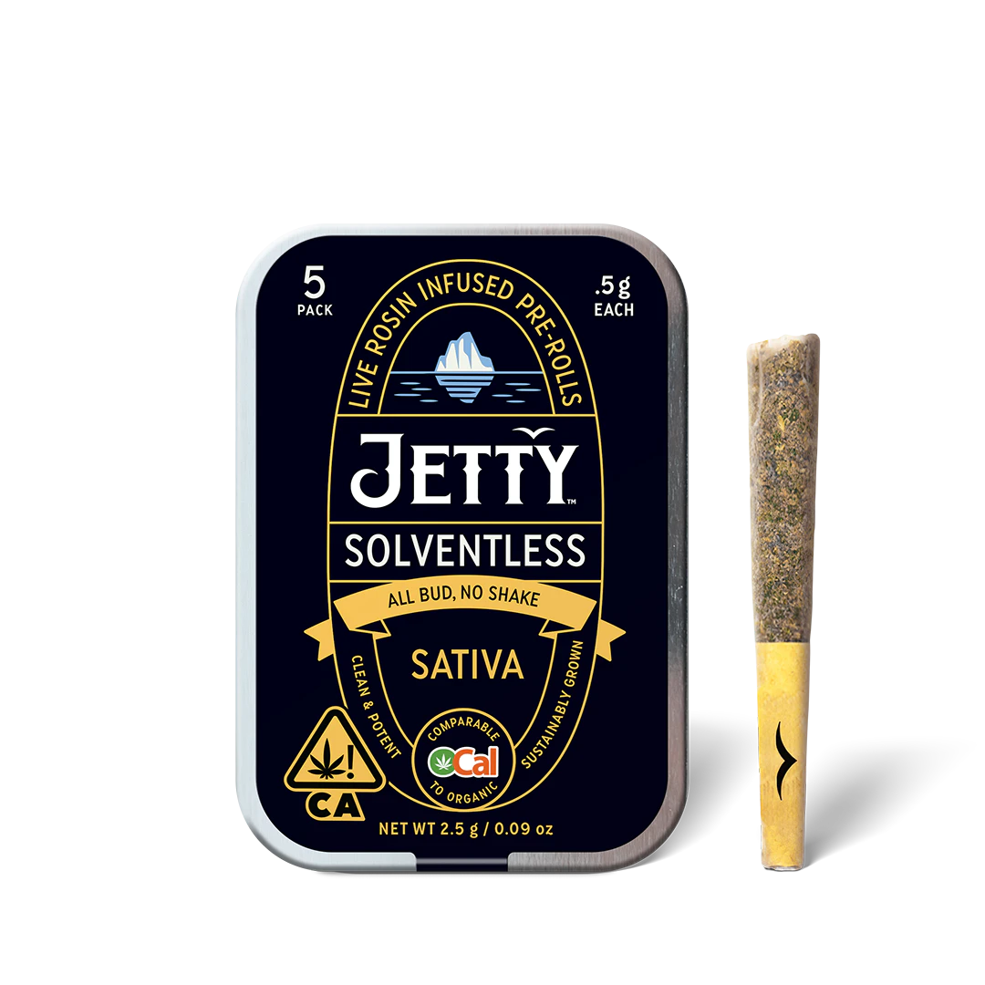 Jetty Extracts - Strawnana Mac x Sour Strawberry OCal Solventless Rosin 5pk Main Image