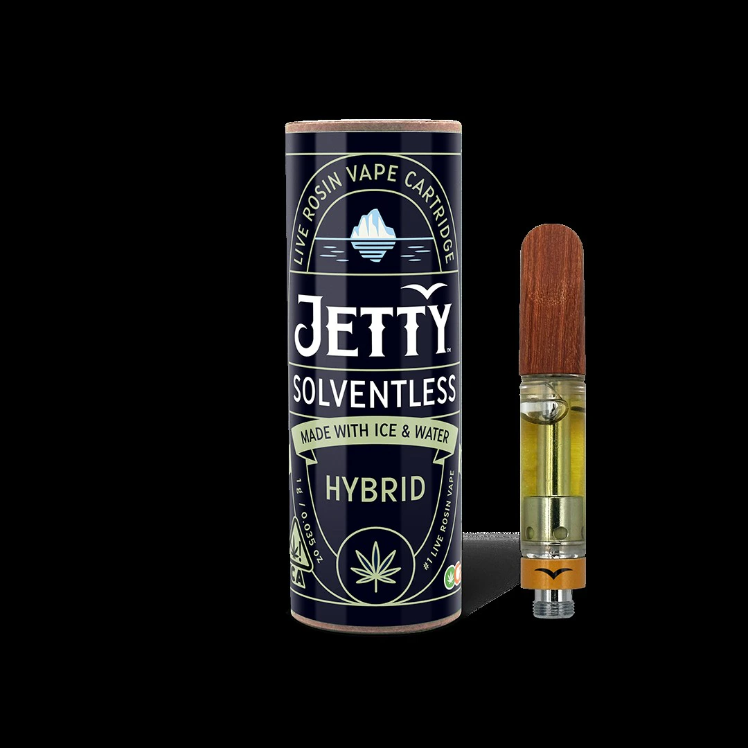 Jetty - Jetty - Strawberries & Cream - Rosin 510 Vape - 1g Main Image