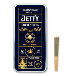 JETTY EXTRACTS - 10pk - Apple Fritter - 3.5g (SH) - Solventless - Jetty