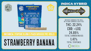 White Label | Jacked PR 5pk | Strawberry Banana