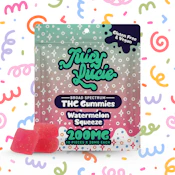 Juicy Lucie | Watermelon Squeeze Gummies | 200mg