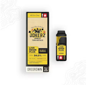 Oregrown Jokerz Live Resin+ AIO Cartridge 1g