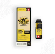 Oregrown Jokerz Live Resin+ AIO Cartridge 1g