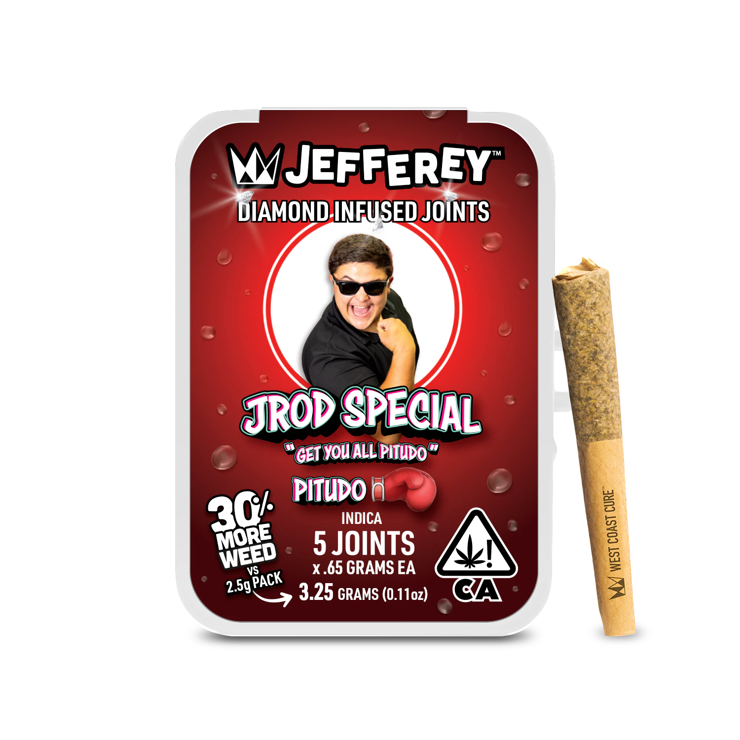 West Coast Cure - WCC | Jefferey | 5 Pack | JRod Special Pinche Pitudo Punch | .65g Main Image