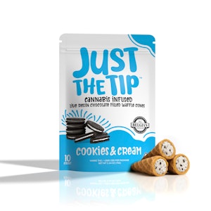 Just The Tip - Cookies and Cream Chocolate Mini Cones (S) | Just The Tip | 100mg