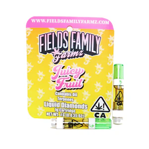 FIELDS FAMILY FARMZ - Fields Family Farmz Juicy Fruit Liquid Diamonds Cartridge 1.0g