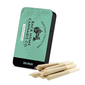 BACK HOME CANNABIS CO - Jack Herer | Pre-rolls | 0.5g 6-pack | Back Home