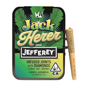 Jack Herer (S) | .65g 5pk Diamond Infused Jefferey Prerolls | West Coast Cure