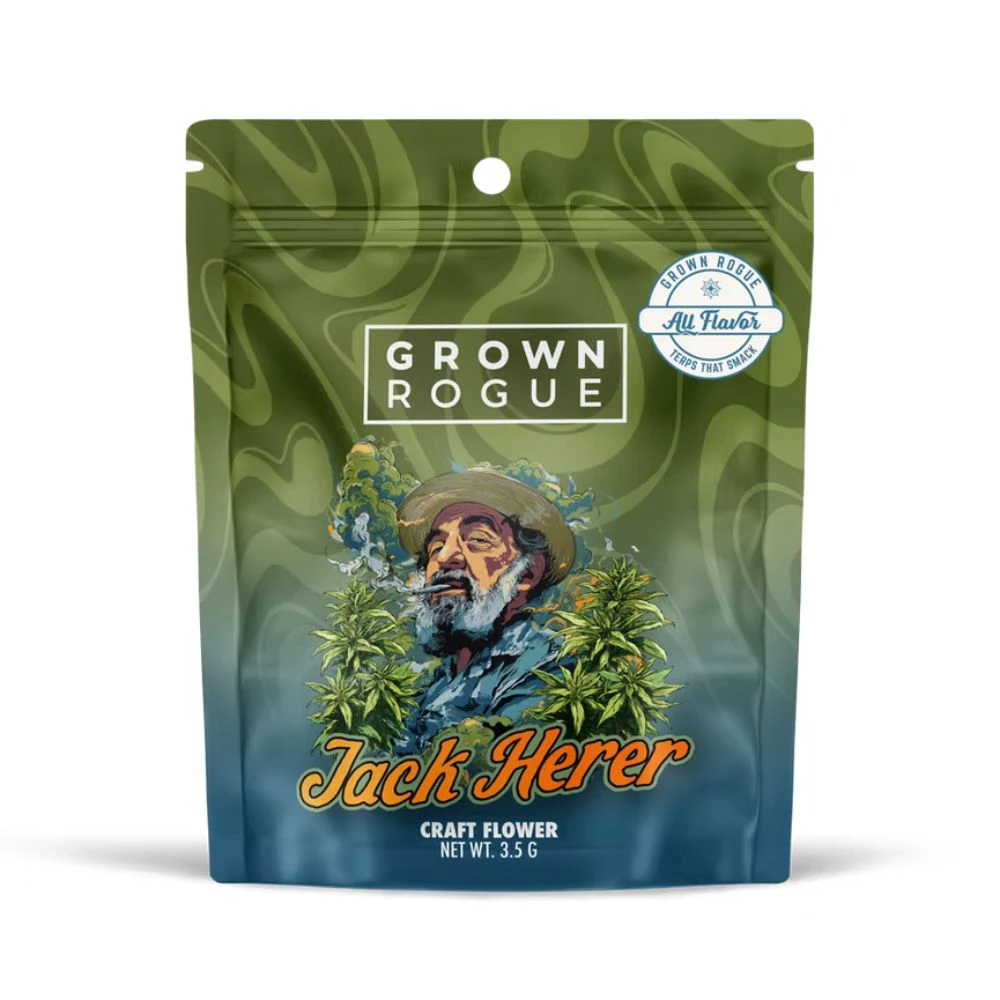 Grown Rogue - Jack Herer 3.5g Prepackaged Flower - GROWN ROGUE Main Image