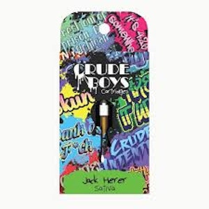 CRUDE BOYS - Crude Boys | Jack Herer Sativa | 1g Vape Cart