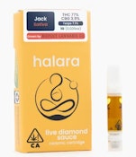 Halara 1g Jack Live Diamond Cartridge