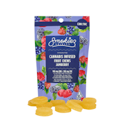 200mg 1:1 CBN:THC Jamberry Fruit Chews (10mg CBN, 10mg THC - 10 pack) - Smokiez