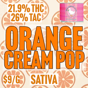Green Mountain Sativa - Green Mountain Sativa | Orange Cream Pop