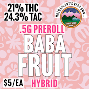 Stormy Acre Farms | Baba Fruit | 0.5G