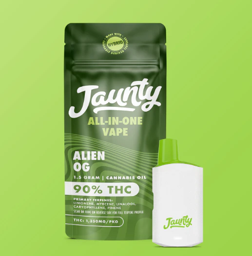 Jaunty - Alien OG 1.5g All in One Vape Main Image
