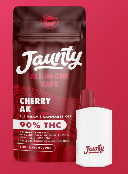 Jaunty - Cherry AK 1.5g All in One Vape Main Image