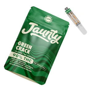 JAUNTY - Jaunty - Green Crack Cart - Sativa - 1G