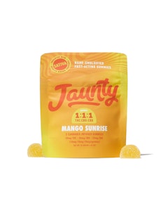 JAUNTY - Jaunty - Mango Sunrise (1:1:1 THC:CBG:CBD) - 20mg - 10mg x 2ct - Edibles