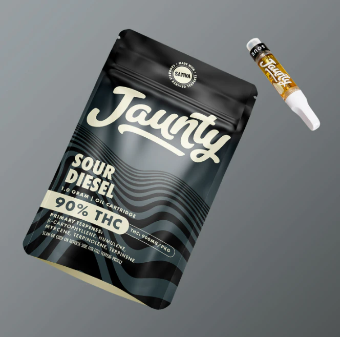 Jaunty - Sour Diesel 1g 510 Vape Cartridge Main Image