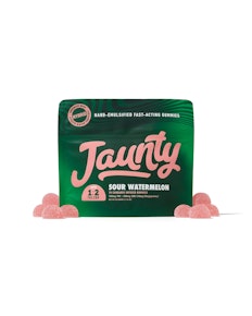 Jaunty | Edible | Gummy - Sour Watermelon | 100mg 10