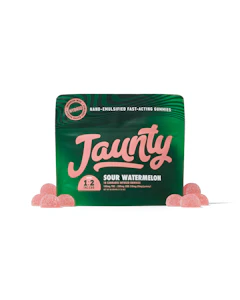 Jaunty - Jaunty | Gummies | Sour Watermelon | 100mg 10pk