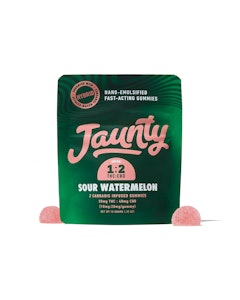 JAUNTY - Jaunty | Gummies | Sour Watermelon | 20mg 2pk