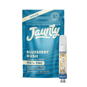 JAUNTY - Blueberry Kush - 1g 510 Vape 
