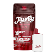 Jaunty - Cherry AK - 90% THC - 1.5g Palm - AIO Vape Pen