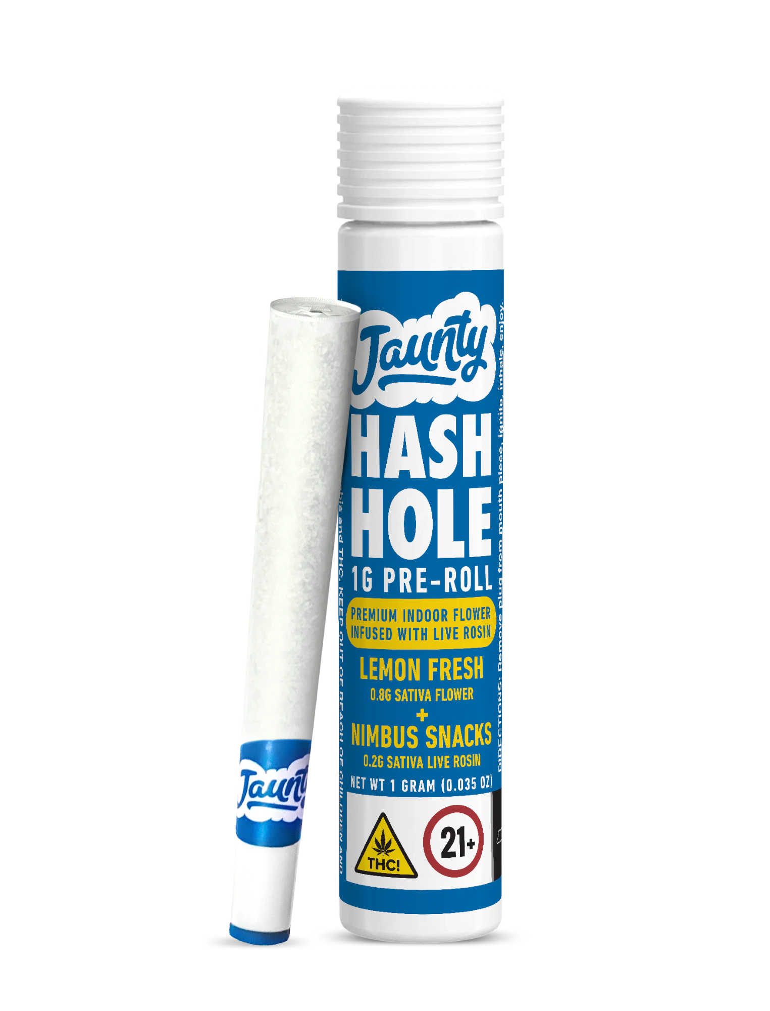 Jaunty - Jaunty | Lemon Fresh | Hash Hole | 1g Main Image