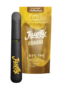 Jaunty - Jaunty Infusions - Banana - 1g AIO