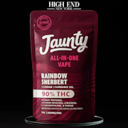 Jaunty | Distillate AIO | Rainbow Sherbert | 1.5g