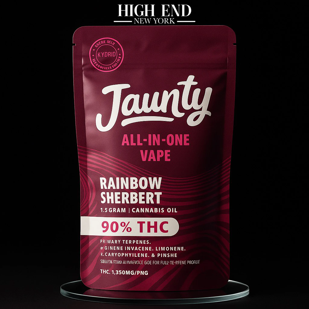 Jaunty - Jaunty | Distillate AIO | Rainbow Sherbert | 1.5g Main Image