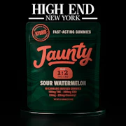 Jaunty | Sour Watermelon Gummies | 100mg | 10pk