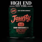 Jaunty | Sour Watermelon Gummies | 20mg | 2pk