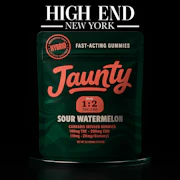 Jaunty | Sour Watermelon Gummies | 20mg | 2pk