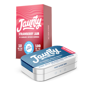 JAUNTY - Strawberry Jam Live Rosin Gummies | 10pack