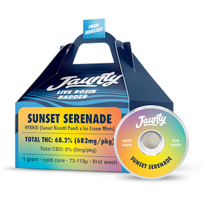 Jaunty | Concentrate | Live Rosin Badder - Sunset Serenade | 1g