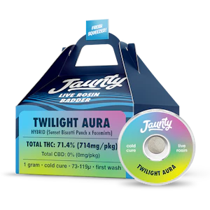 JAUNTY - Jaunty | Concentrate | Live Rosin Badder - Twilight | 1g