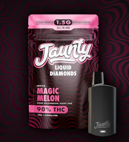 Jaunty | Vape | Liquid Diamonds | Magic Melon | 1.5G