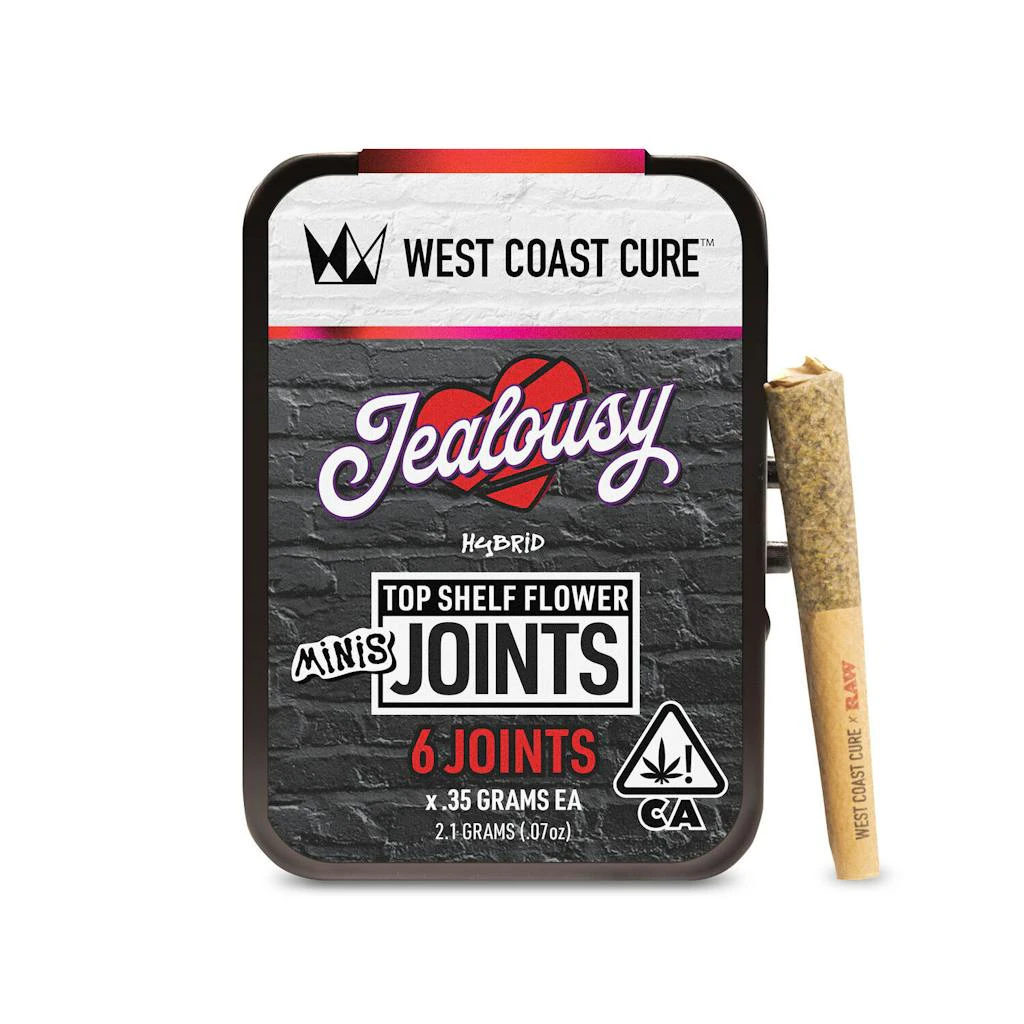 West Coast Cure - West Coast Cure Jealousy CUREJoint 6 Pack 2.1g Main Image