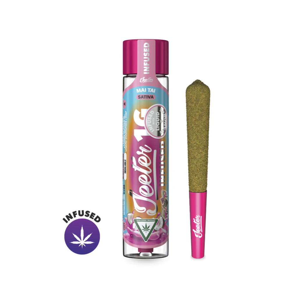 Jeeter - Mai Tai 1g Jeeters Infused Preroll Main Image