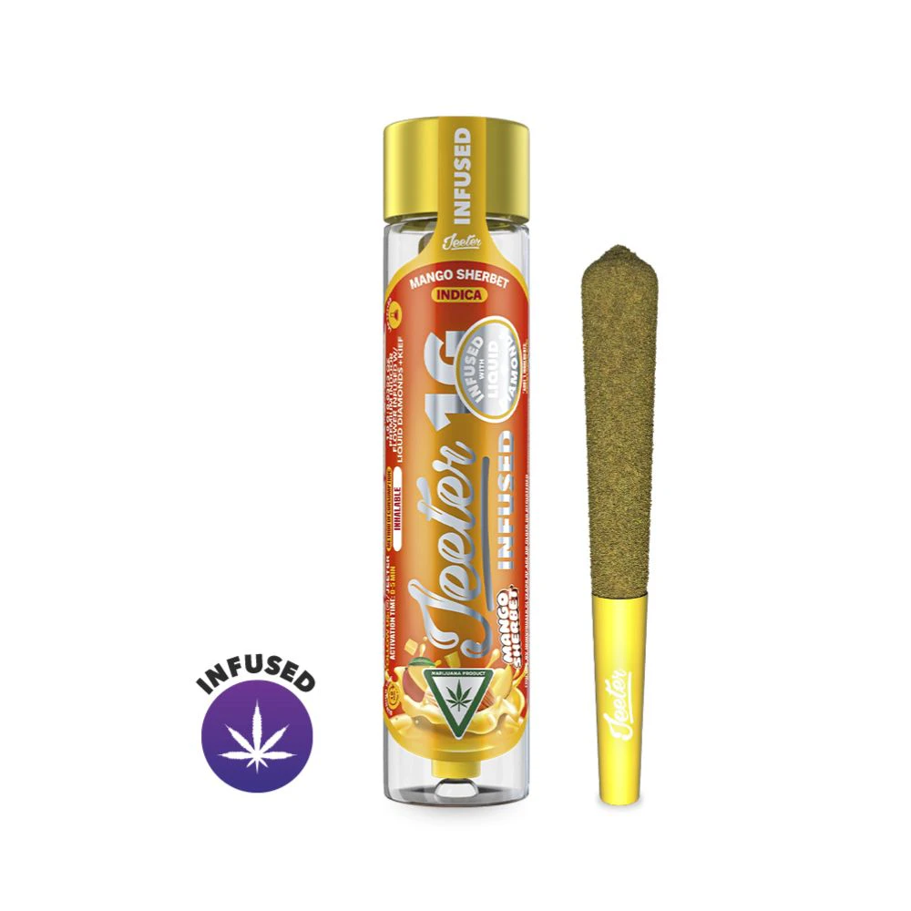 Jeeter - Mango Sherbet 1g Infused Preroll - JEETER Main Image